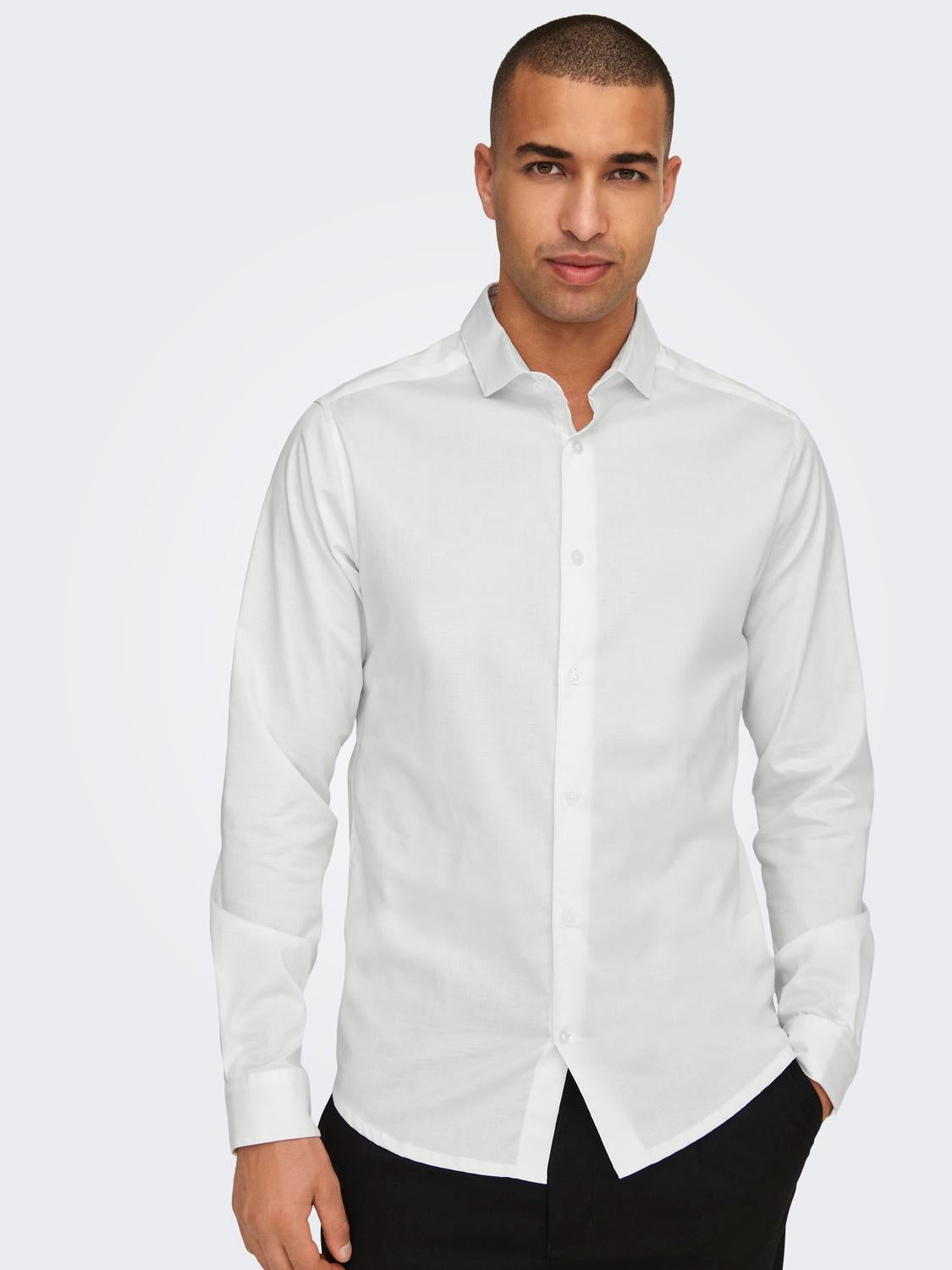 ONSJORDAN Hemd White
