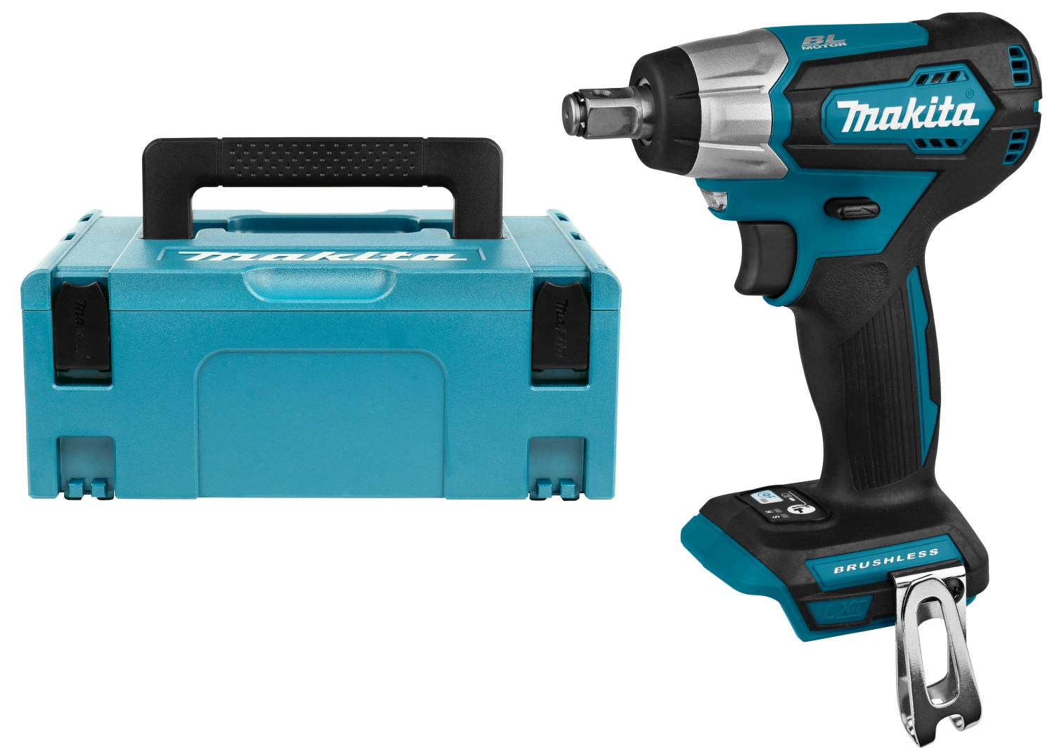 Makita DTW181ZJ 18V Li-Ion Accu slagmoersleutel body in Mbox - 210Nm - 1/2