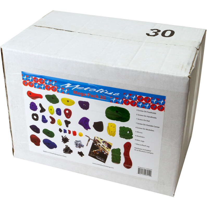 Metolius PU Mega Pack 30 Griff-Set