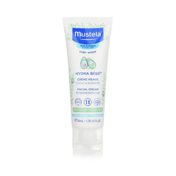Mustela Creme Facial Hydra-Bebe Com Abacate Orgânico - Pele Normal 40ml/1.35oz