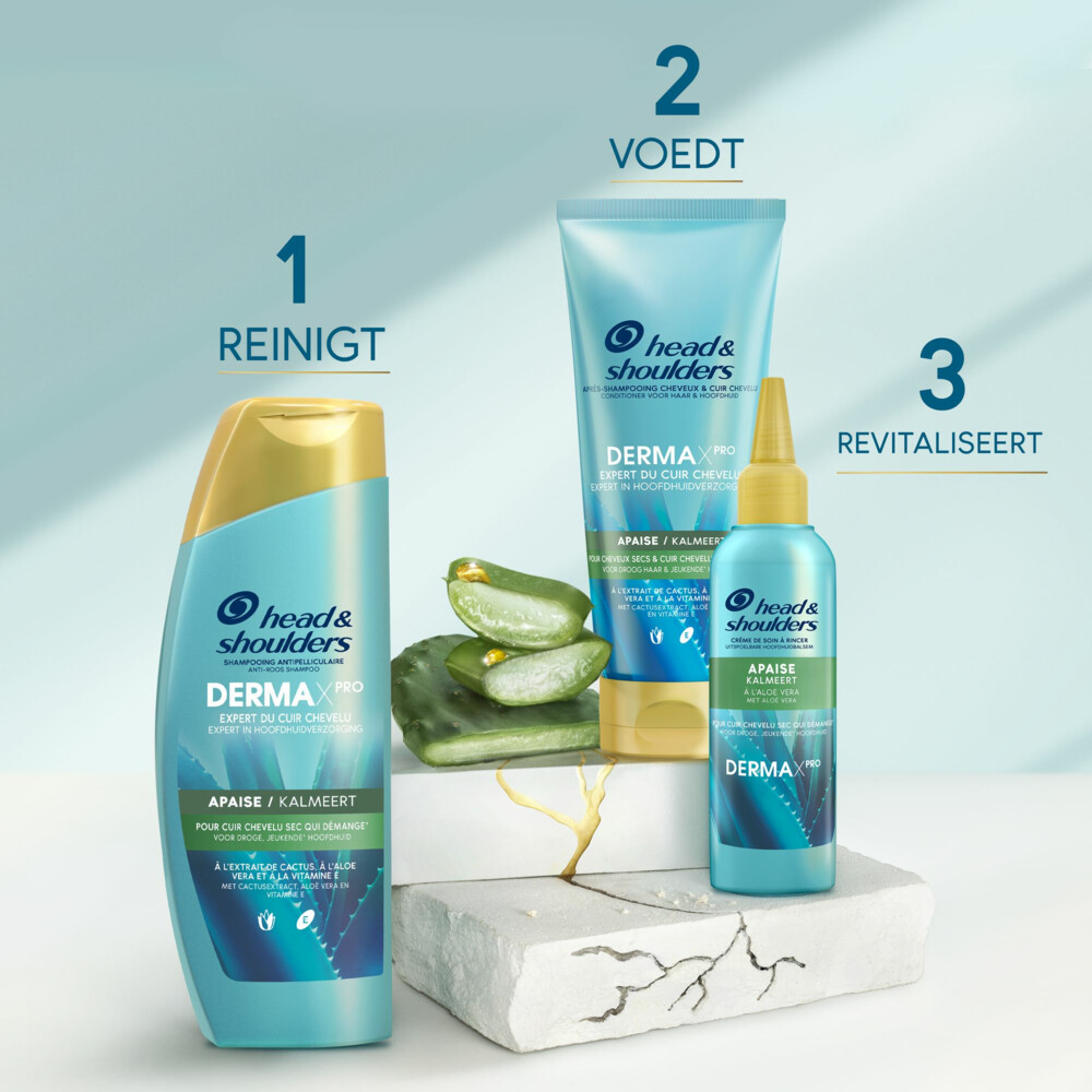 6x Head & Shoulders Anti-roos Shampoo DERMAxPRO225 ml
