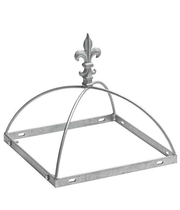 Dehner Metall-Rosenbogen Spitze, ca.