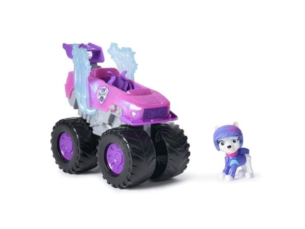 PAW Patrol Rescue Wheels Roxi’s Monster Truck, Monster truck, 3 år, Plast, Sort, Blå, Lilla
