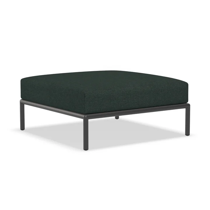 HOUE - Level 2 Ottoman, dark grey / alpine