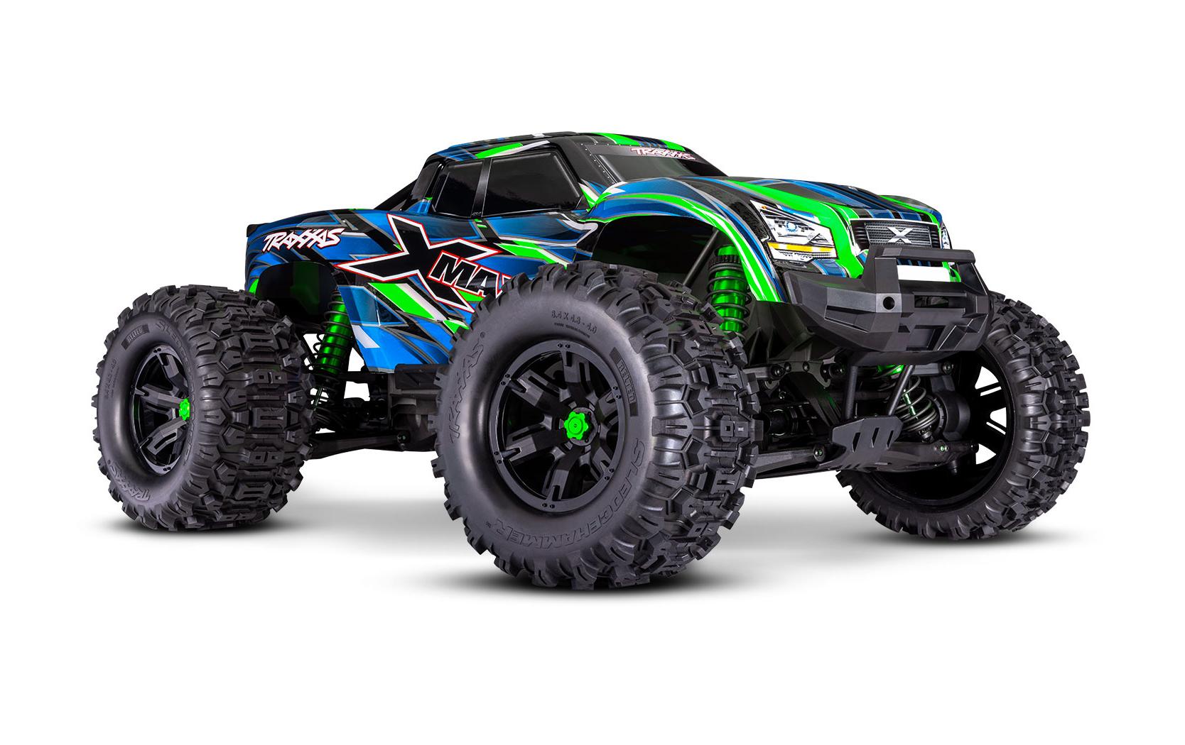 Monster Truck X-Maxx, Grün 1:6<br>Monster Truck X-MAXX 8S Belted 4WD EP