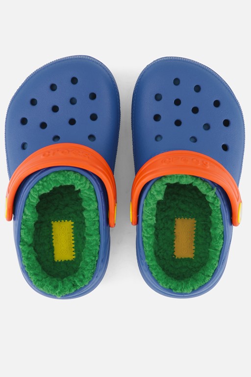 Crocs Classic Lined Clog blauw Rubber