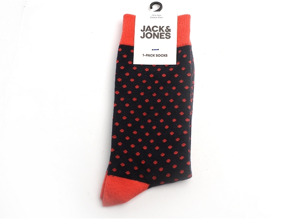 Jack and jones famille accessoires jacdot sock orange