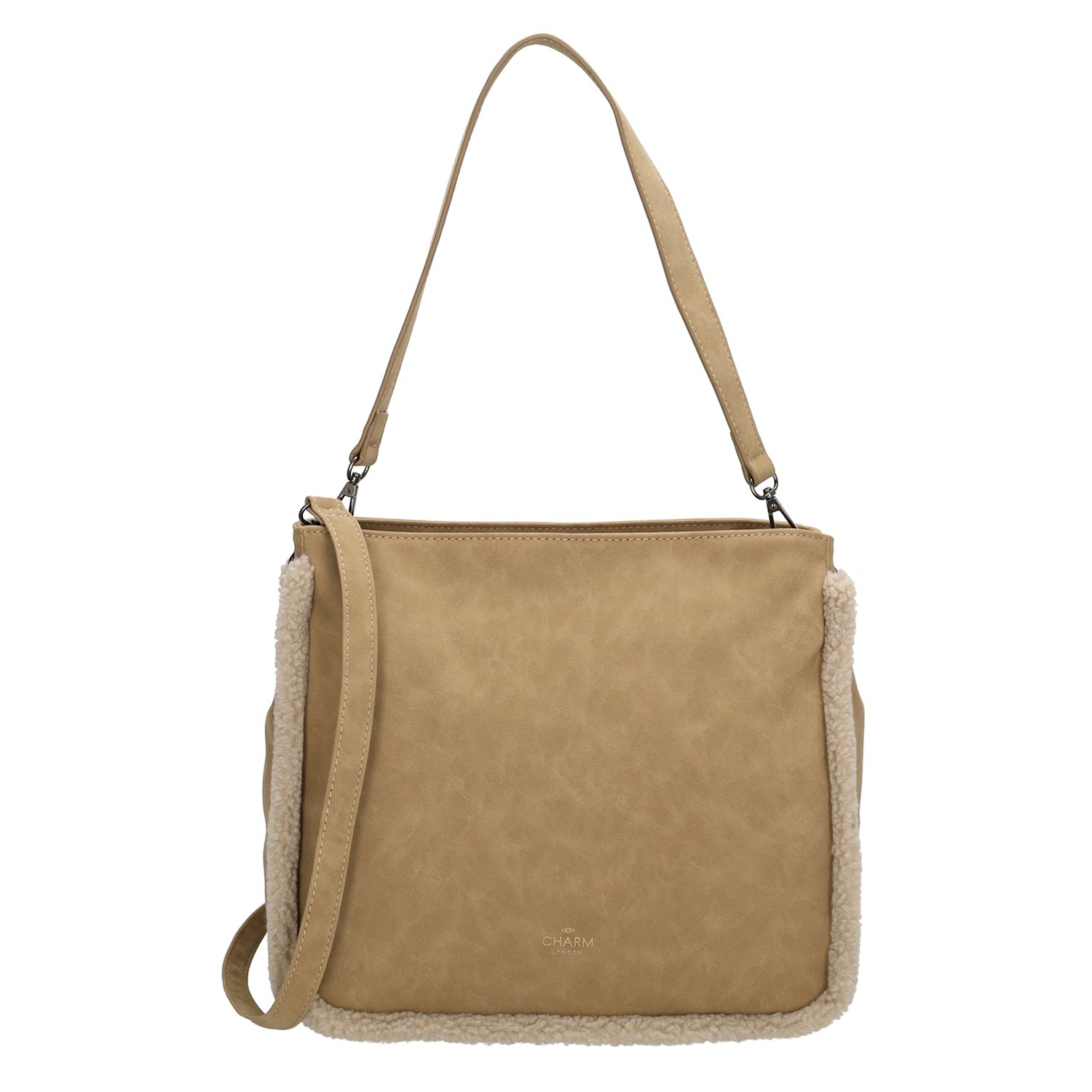 Charm London Newington Shoulderbag taupe