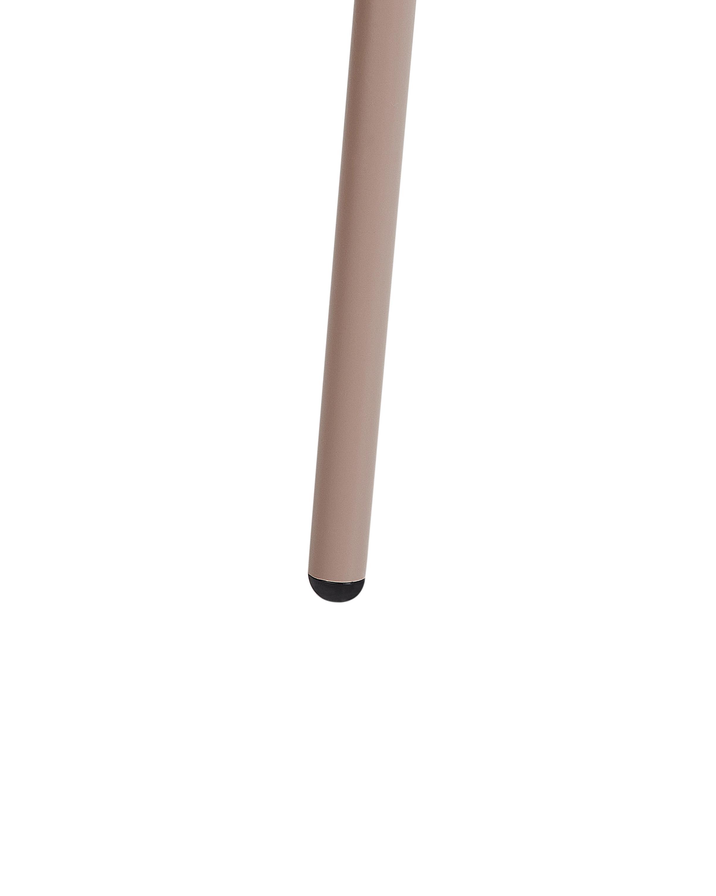 Set van 2 eetkamerstoelen RIGBY Metaal Beige