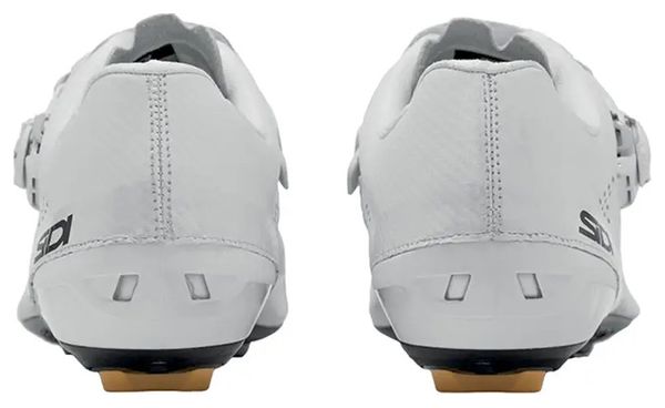 Chaussures de Route Sidi Genius 10 Knit Blanc Unisexe