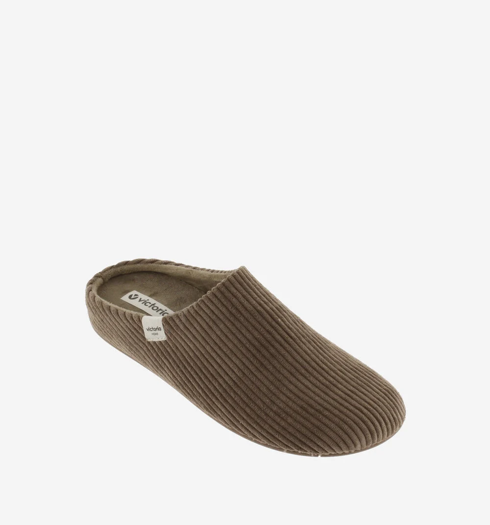 NORTE CORDUROY SLIPPERSTAUPE