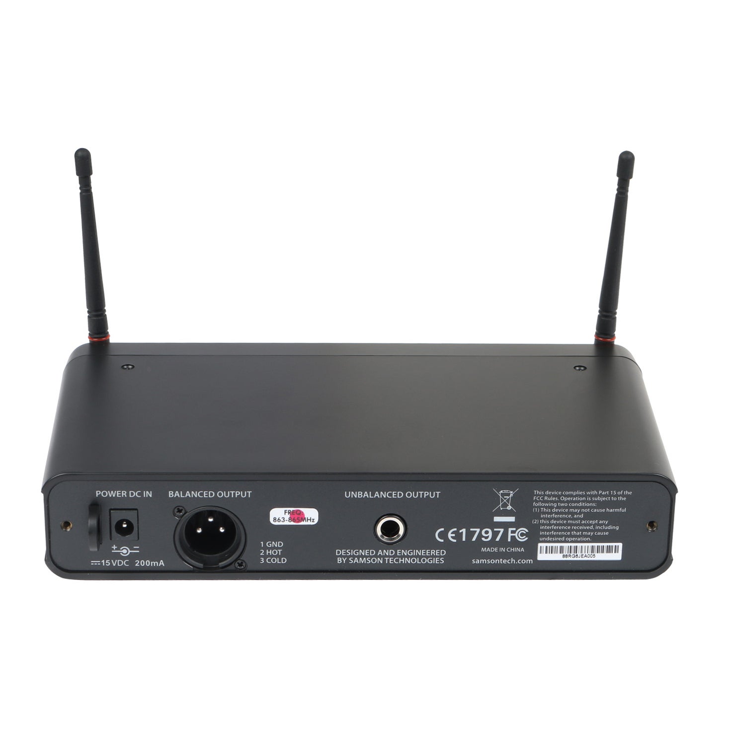Samson Concert 88 Headset Systeem (G: 863 - 865 MHz)