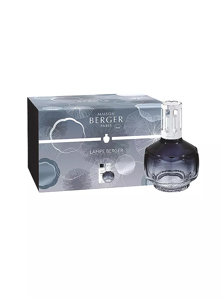 MAISON BERGER PARIS Lampe Berger Molecule Nachtblau Set - Unter den Magnolien dunkelblau