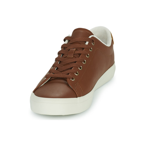 Polo Ralph Lauren - LONGWOOD-SNEAKERS-LOW TOP LACE Cognac
