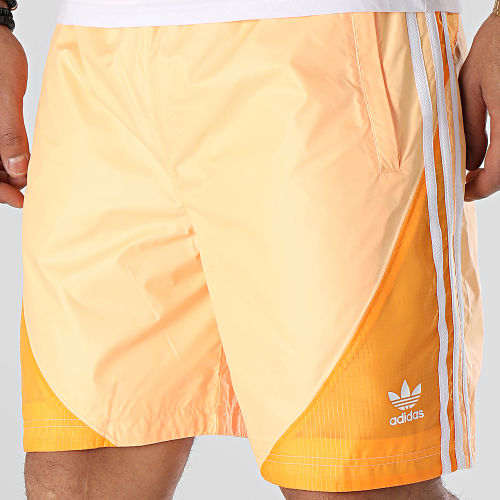 Short Jogging A Bandes Summer SST HC2098 Orange