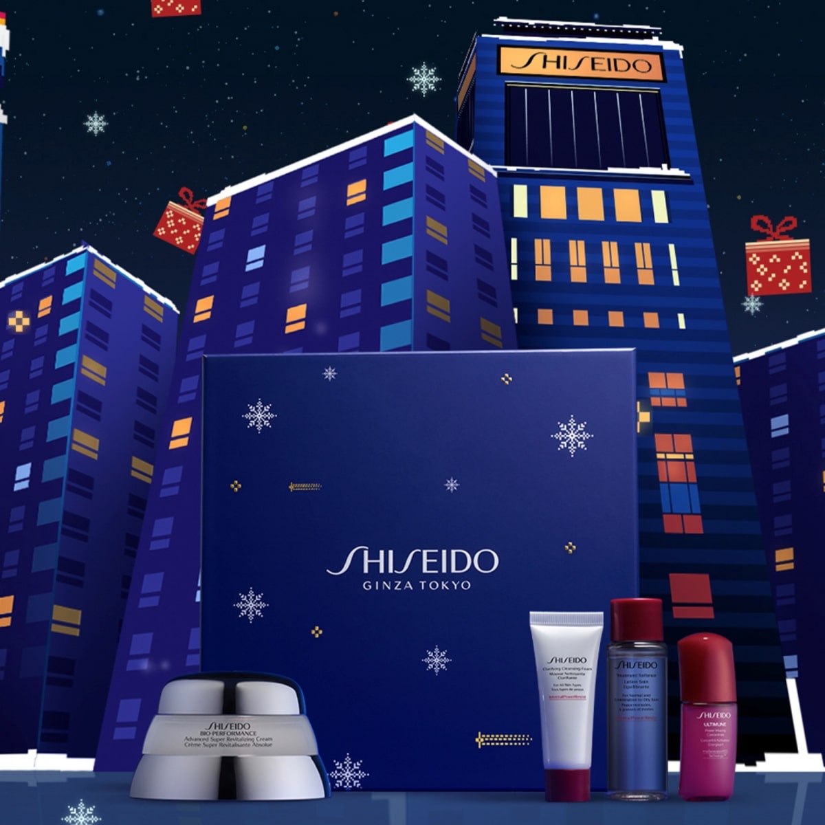 SHISEIDO Bio-Performance Coffret Soin Rituel Global Anti-Âge