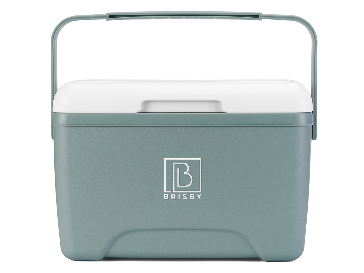 Brisby 8 liter koelbox met 2 koelelementen - Green