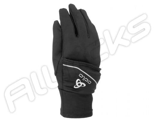 Paire de Gants Odlo Intensity Cover Safety Light Noir Unisex