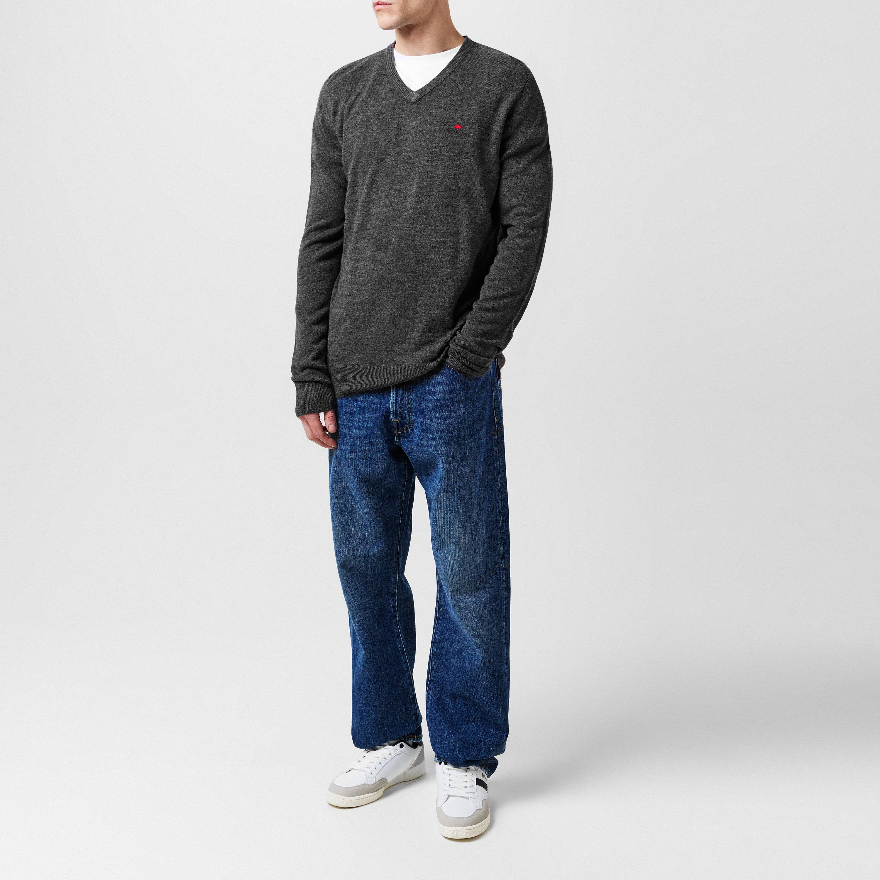 Lee Cooper Long sleeve V Neck Jumper