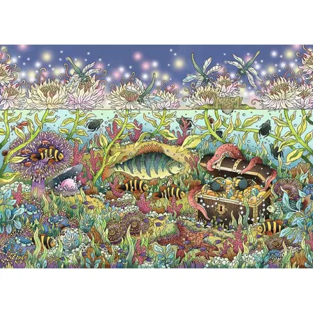Ravensburger Puzzle Dämmerung im Unterwasserreich, 1000 Teile