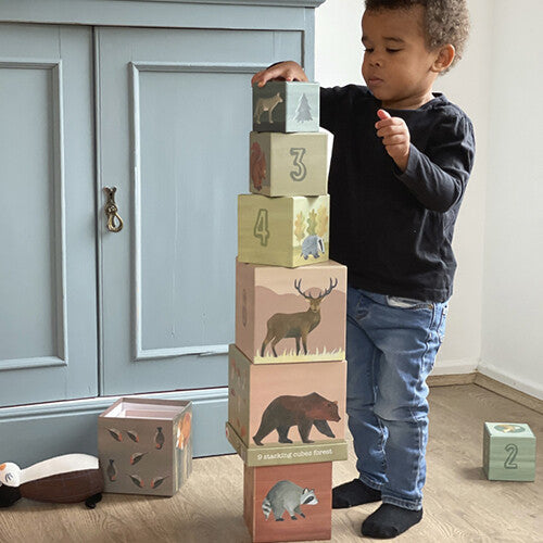 Egmont toys stapelblokken bosdieren