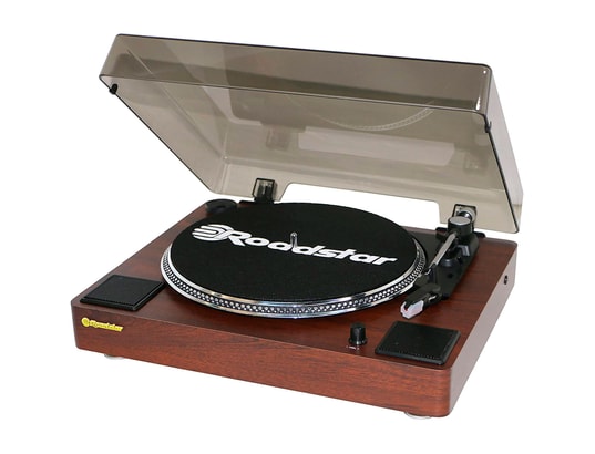 ROADSTAR - Platine tourne disque Tt-260spk platine vinyle, 33/45/78rpm, haut-parleurs intégr...