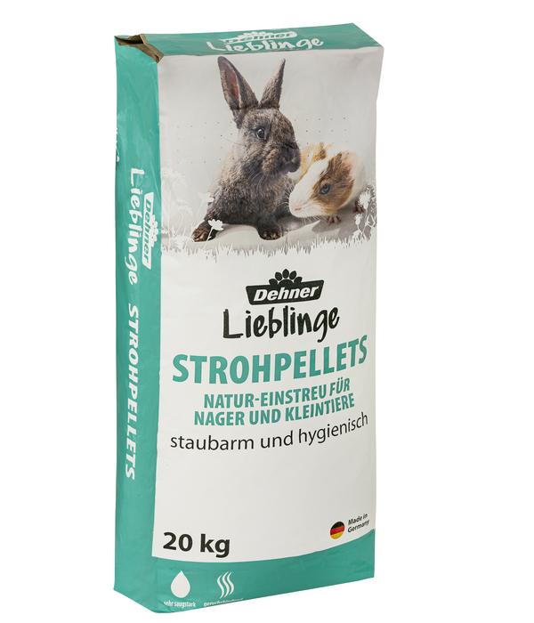 Dehner Lieblinge Kleintierstreu Strohpellets