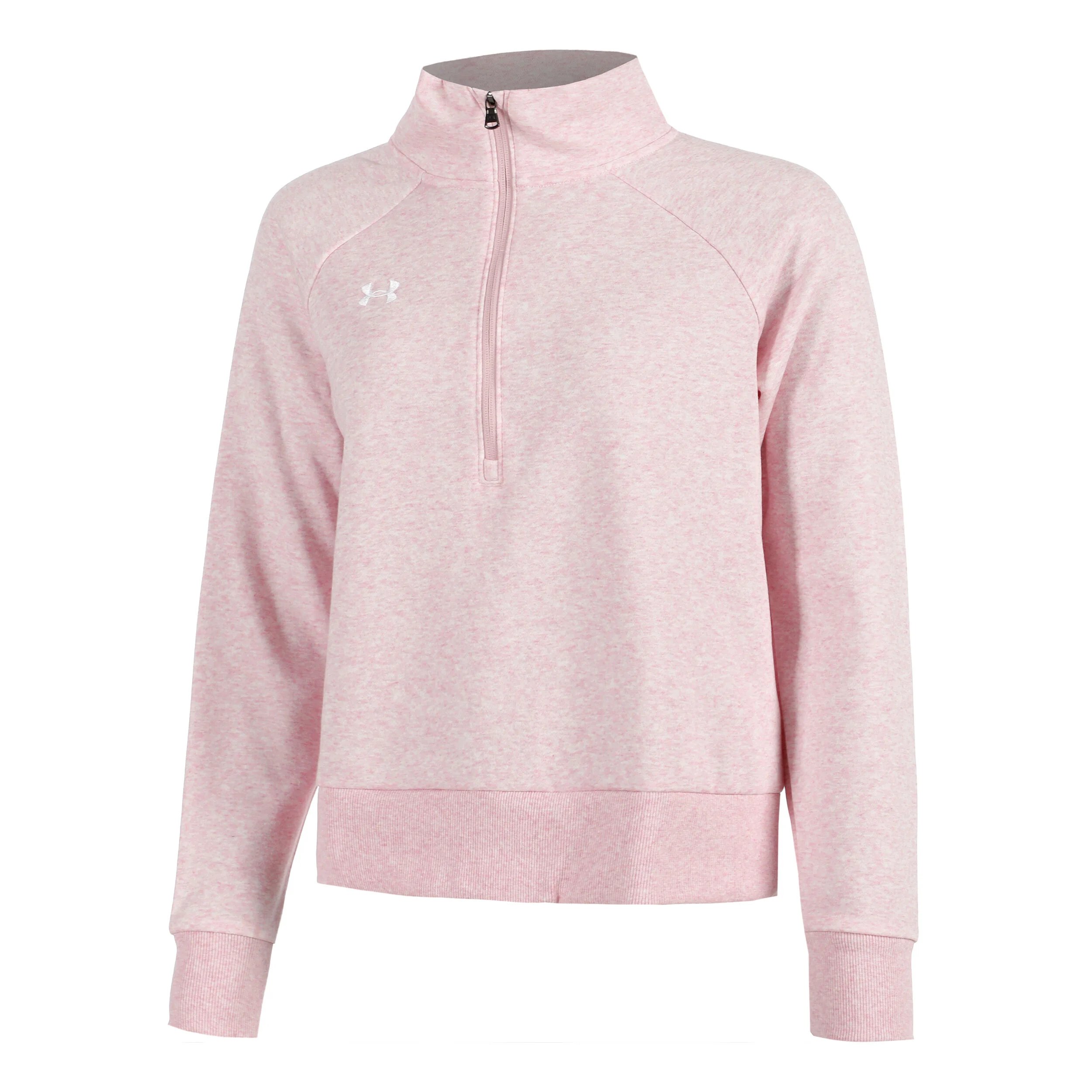 Under Armour Rival Fleece Half-Zip Sweat-shirt Femmes - Pink