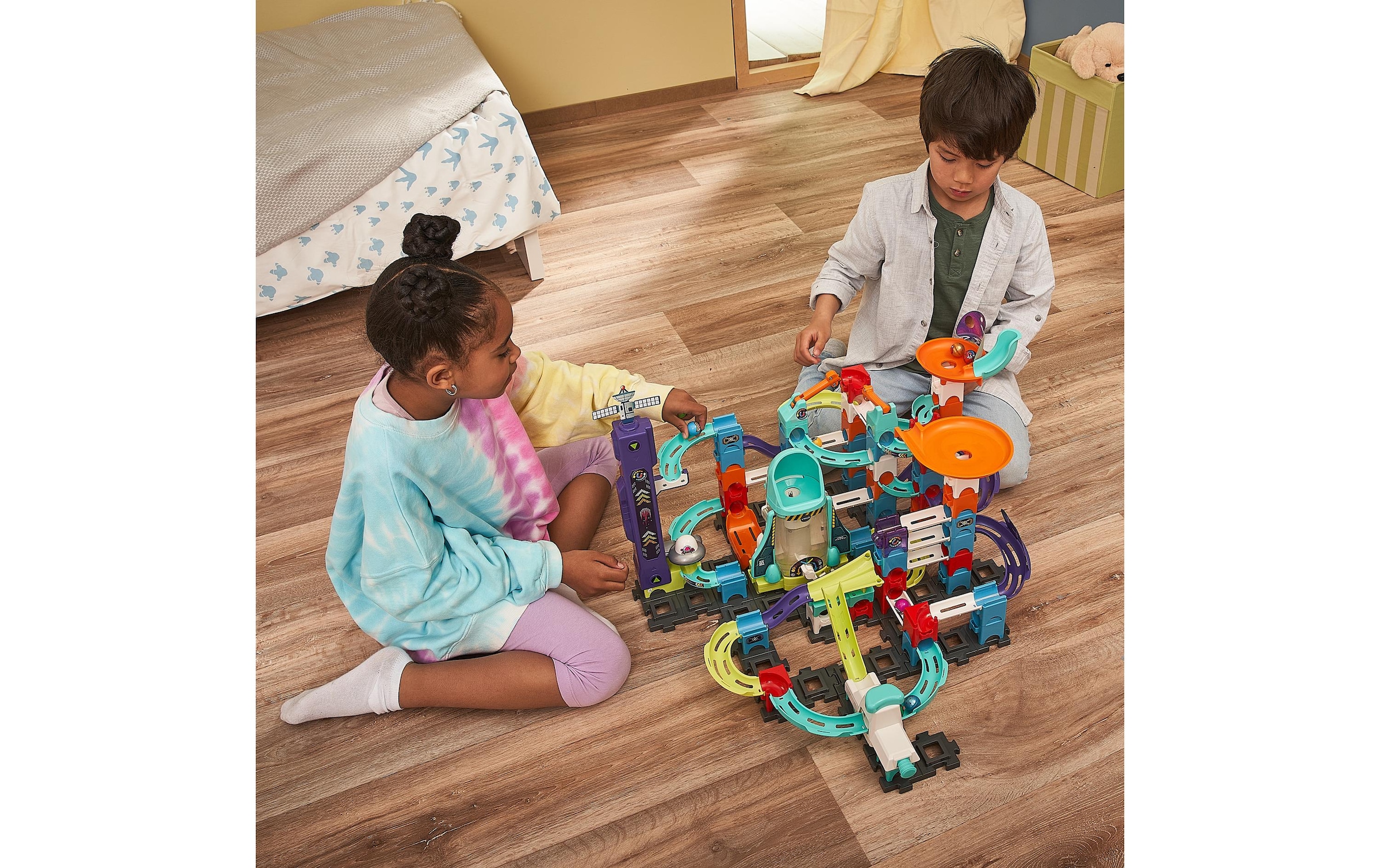 Vtech® Kugelbahn »Marble Rush – Space Magnetic Set XL300 E -DE-«