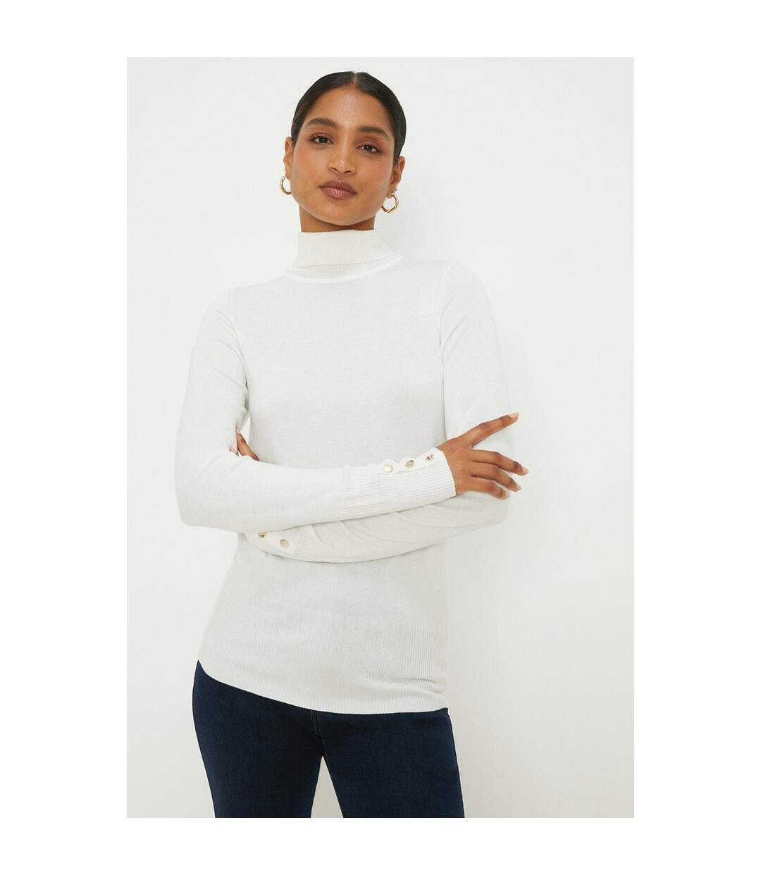 Dorothy Perkins - Pull - Femme (Blanc cassé) - UTDP4141