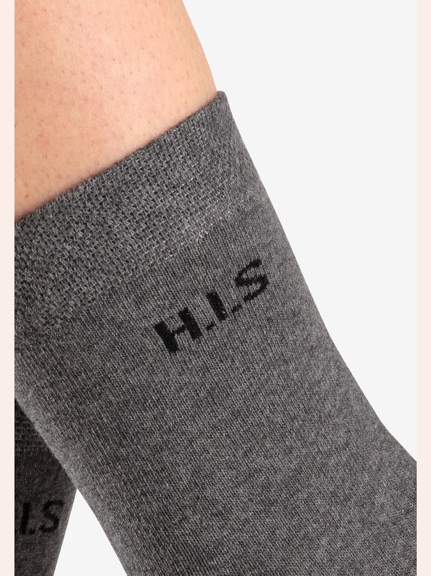Chaussettes bords-côtes non irritants