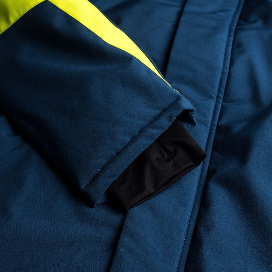 Hummel Lead Entraîneur Veste - Bleu Marine/Vert