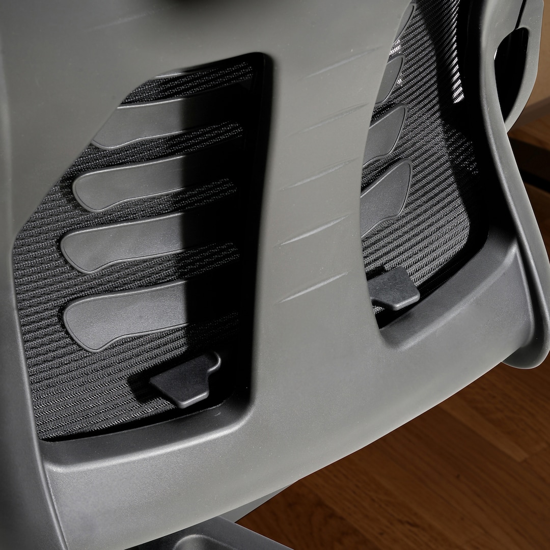 CASAVANTI Bürostuhl 65 x 104 x 65 cm Stoff schwarz