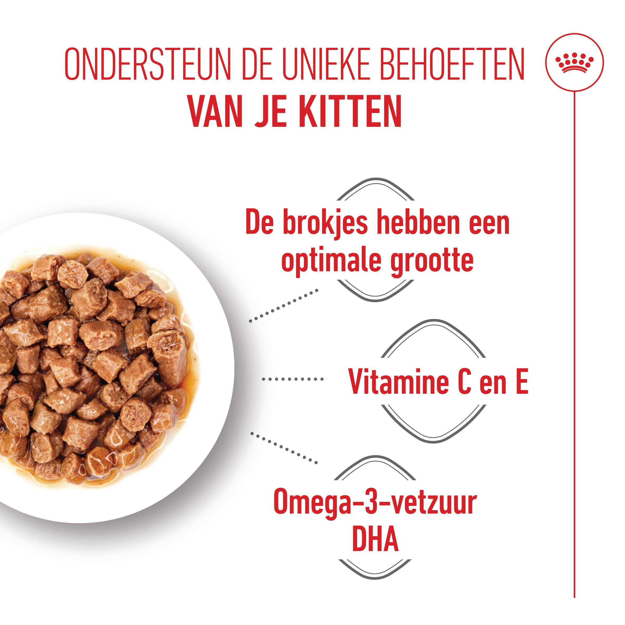 Royal Canin Kitten in Gravy - Kattenvoer