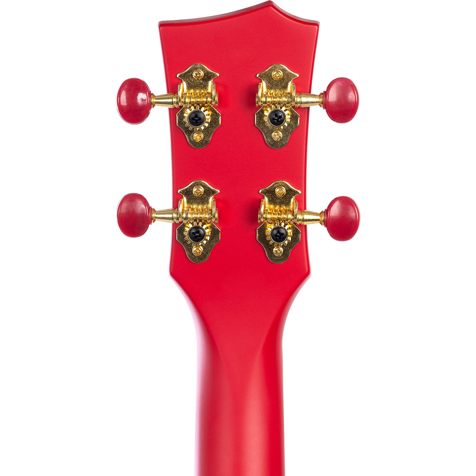 Cascha HH 2280 carbon fiber concert ukelele set rood