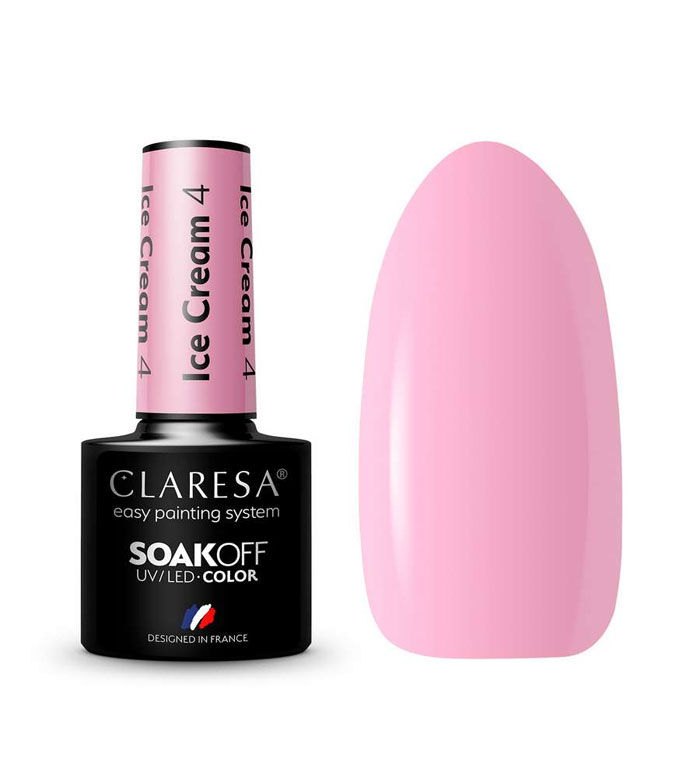 Claresa - Esmalte semi-permanente Soak off - 04: Ice Cream