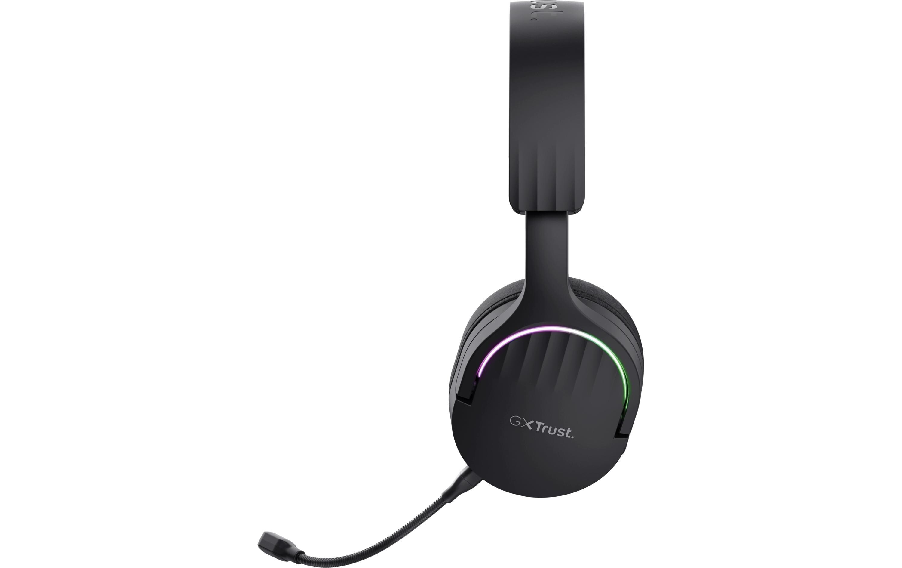 Headset GXT 491 FAYZO SchwarzLeistungsstarkes ohrumschliessendes kabelloses Gaming-Headset für ein kabelloses immersives Gaming-Erlebnis