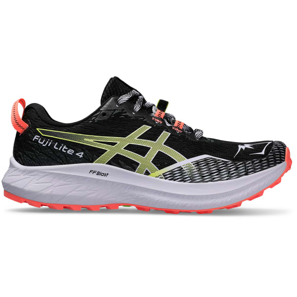 Chaussure trail ASICS FUJI LITE 4 W BLACK/CACTI