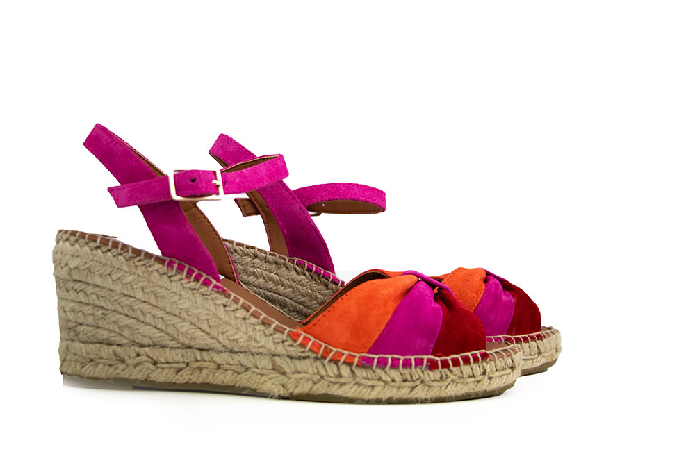 Viguera Espadrille Combi Fuego