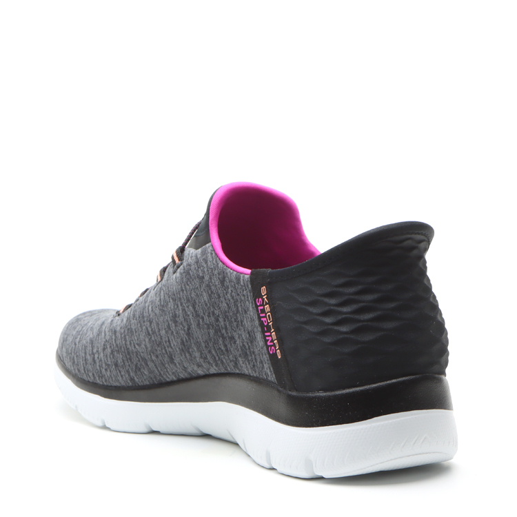 Skechers Slip-ins: Summits – Dazzling Haze | NOIR (femme)