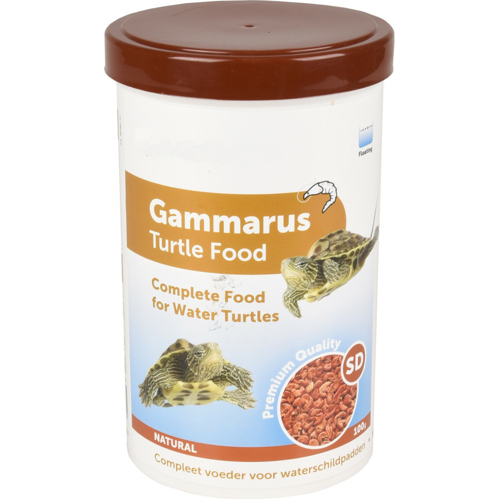 Gammarus, aliment naturel pour aquariophilie 100 g pour tortues d'eau