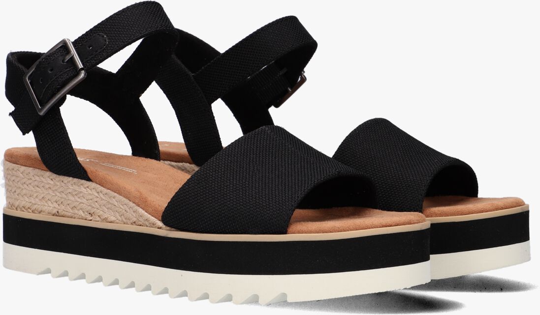 TOMS zwarte toms sandalen diana