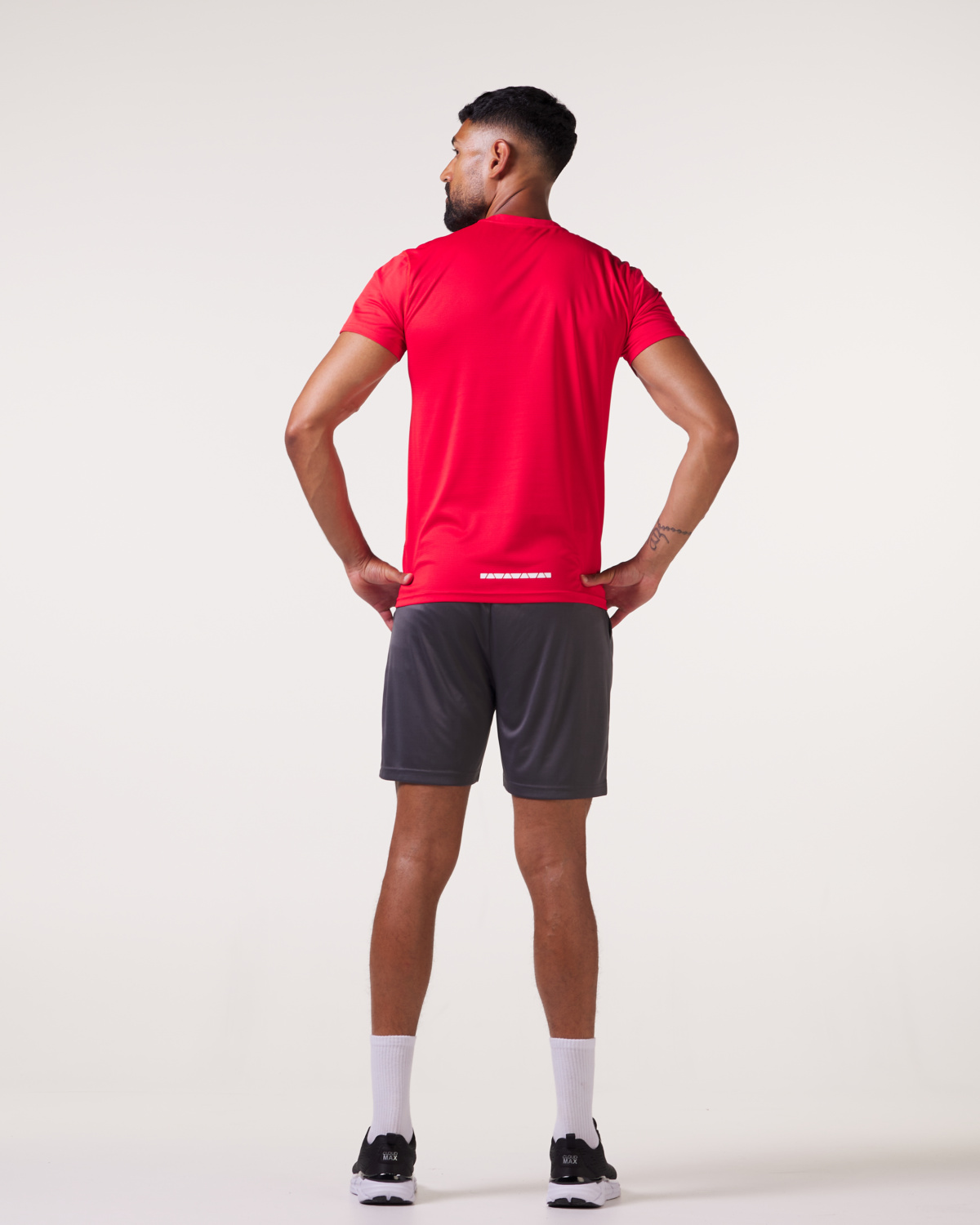 LEVITY Core Basics Gym Tee Red