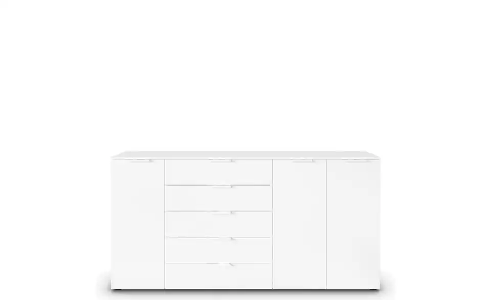 Sideboard Weiß Front: Dekor, Oberboden: Dekor Weiß