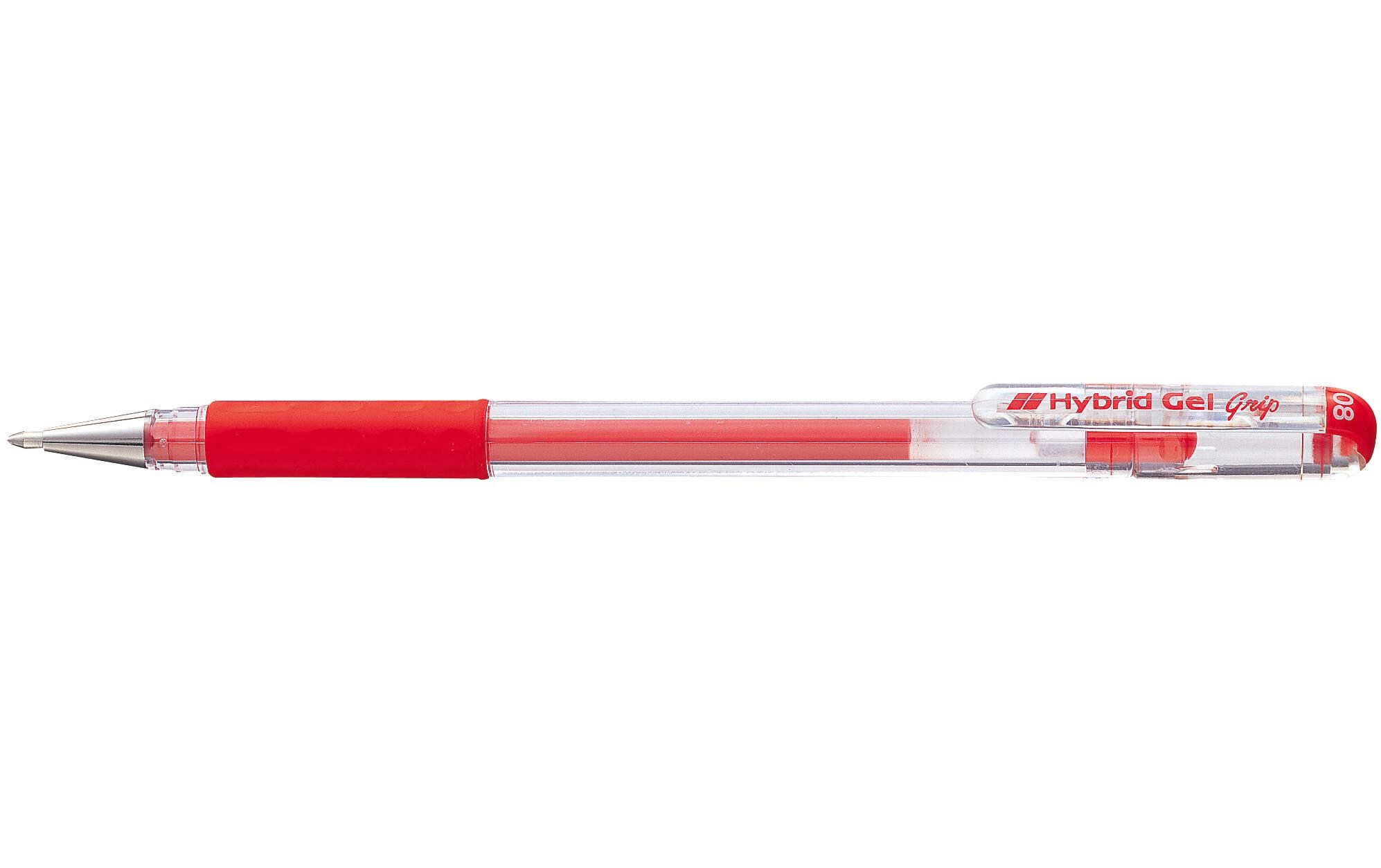 Gelschreiber Hybrid Grip 0.4 mm, RotGel-Roller