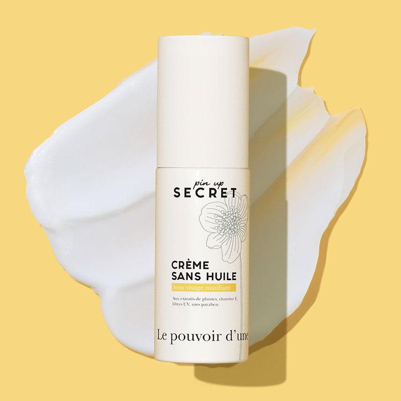 Crème sans huile soin matifiant hydratant visage