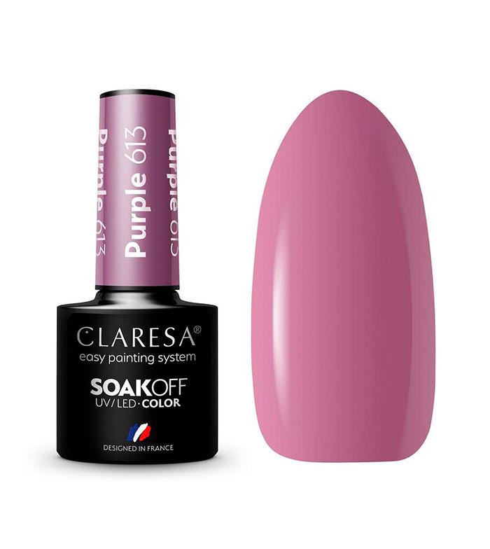 Claresa - Esmalte semipermanente Soak off - 613:  Purple