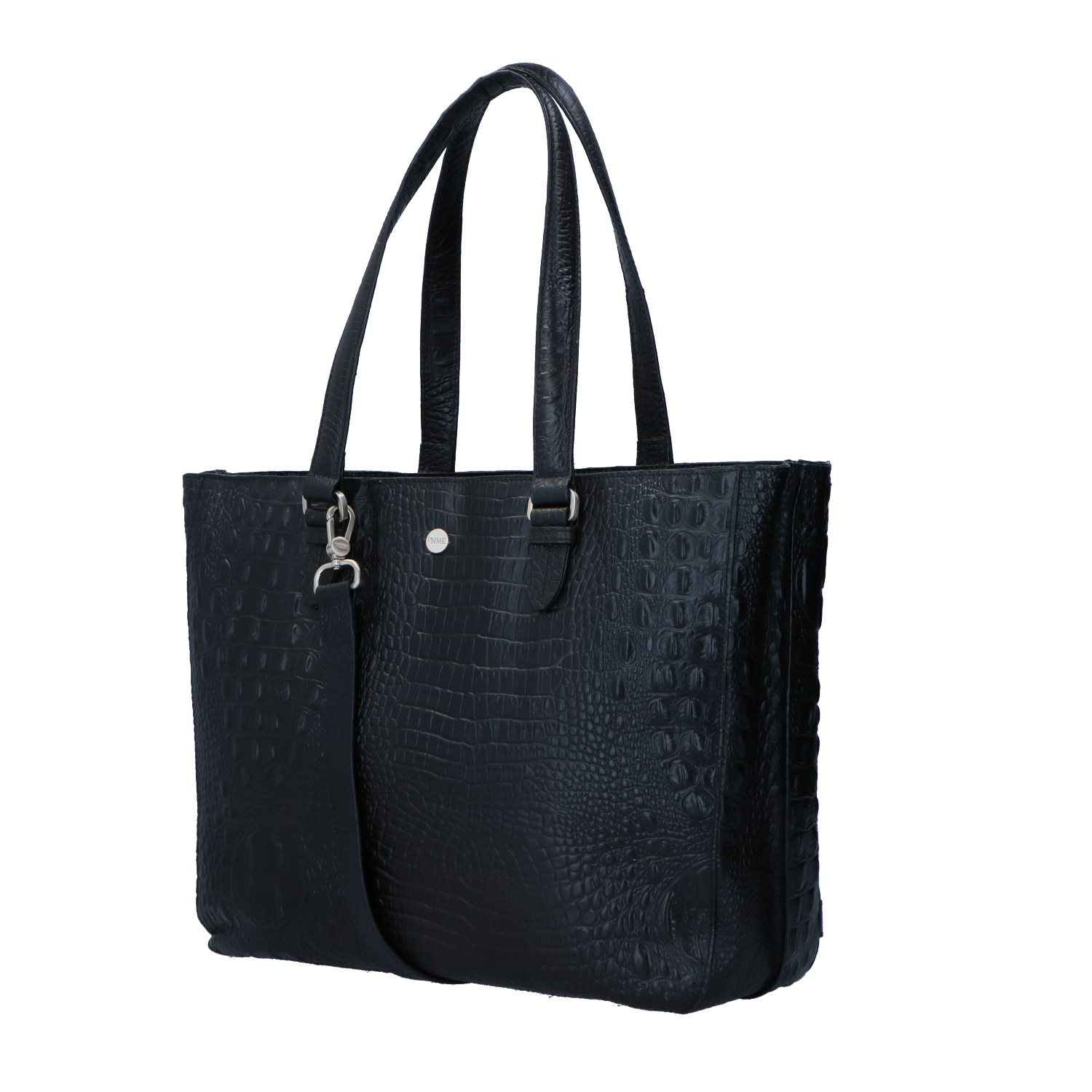 FMME. Caithy 15.6 Workingbag Croco black
