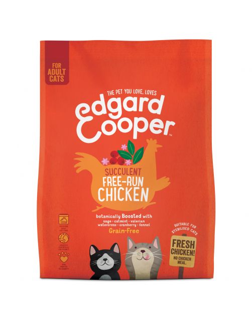 Edgard&Cooper Adult Kip - Kattenvoer