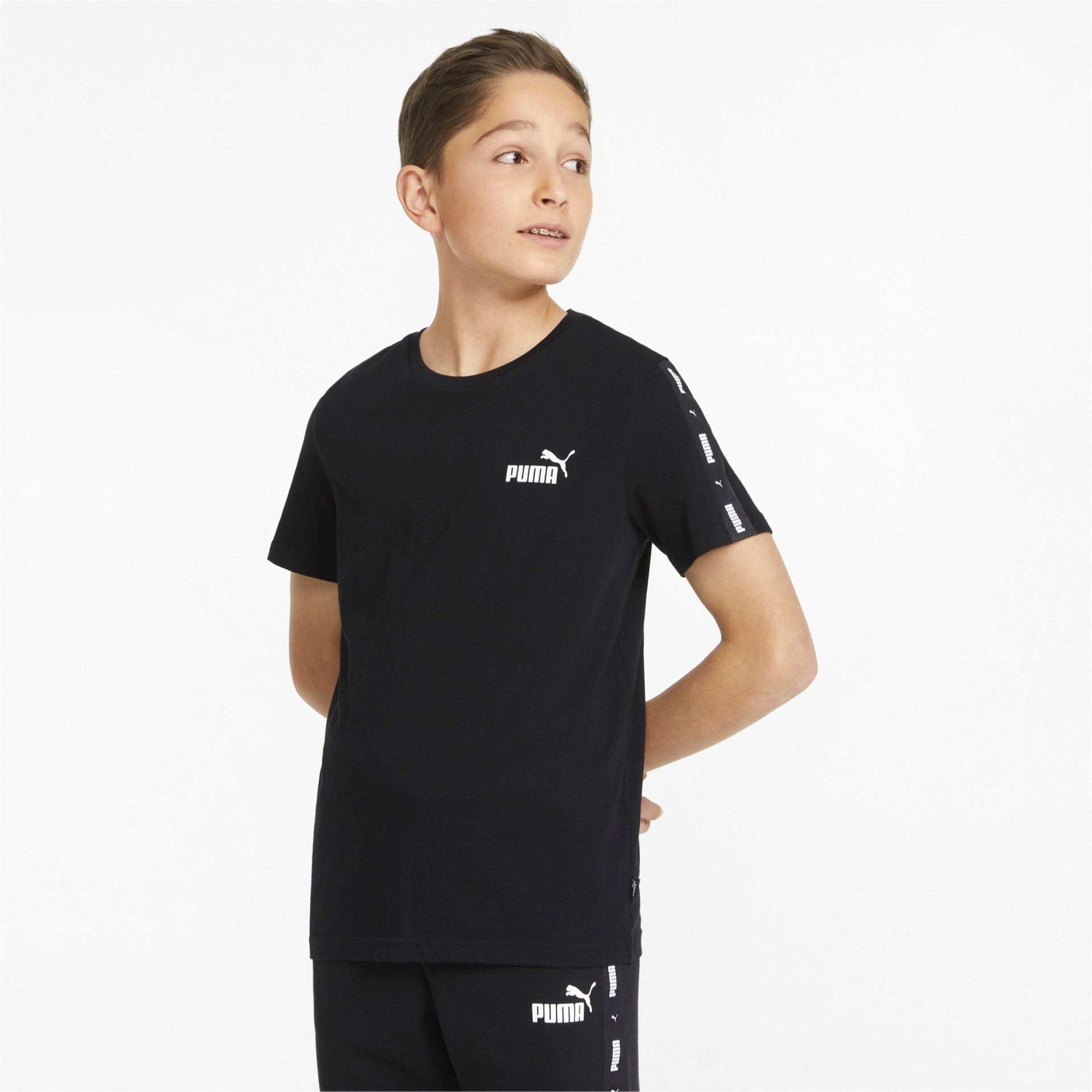 PUMA  ESS+ TAPE TEE